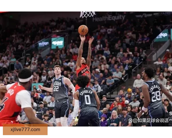 巴雷特27分领衔猛龙四人得分20+轻取爵士 贝利空砍37分无力回天